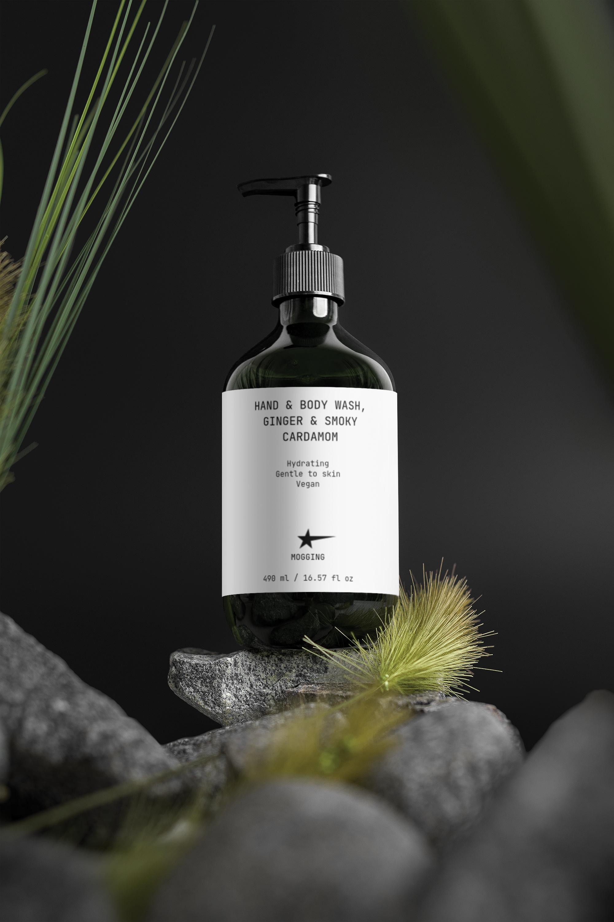 Hand & Body Wash, Ginger & Smoky Cardamom